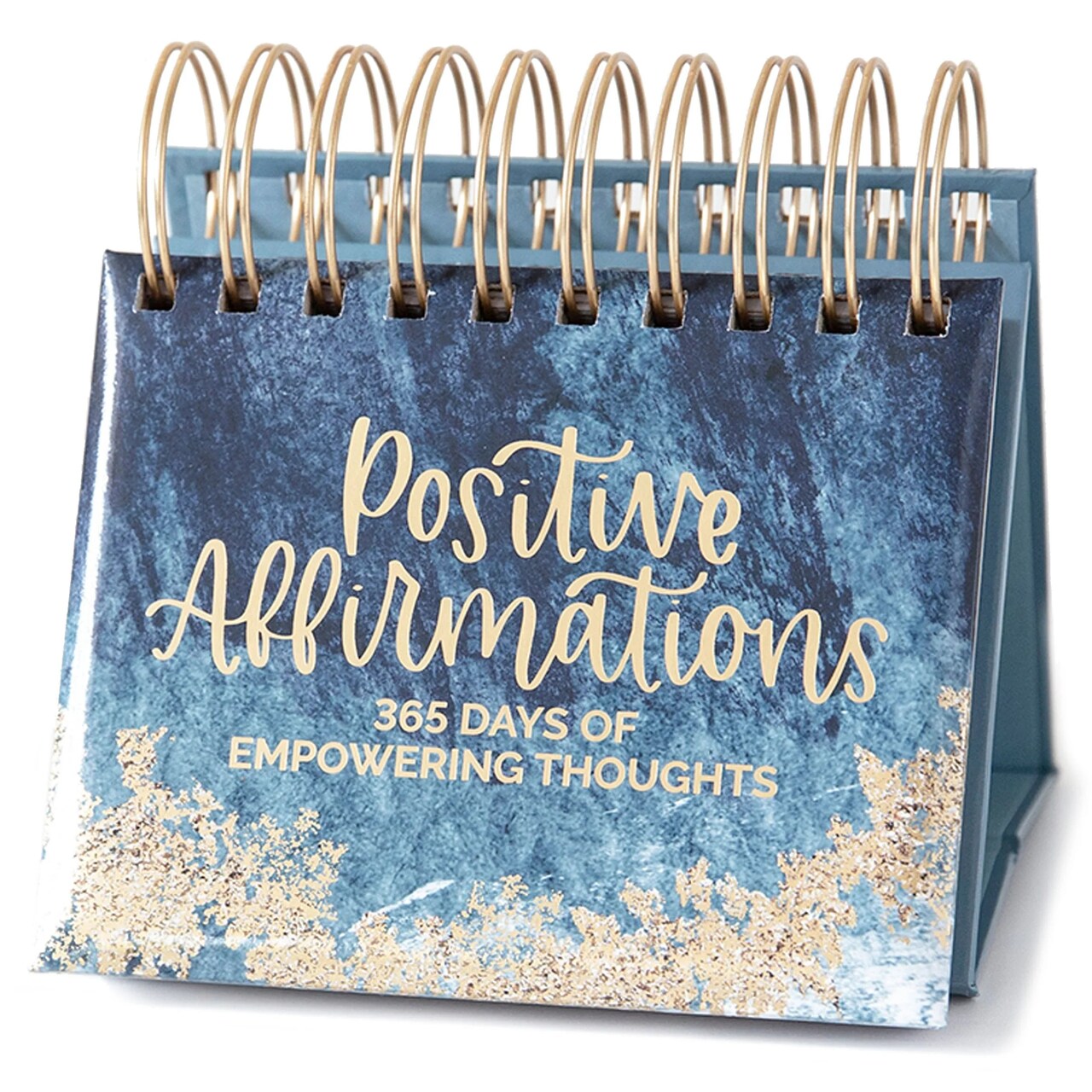 bloom daily planners Inspirational Perpetual Desk Easel, Positive Affirmations